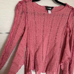 Kim Shui Pink Sweater Top